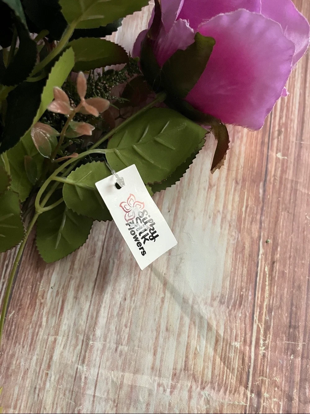Artificial Lavender Faux Rose Bundle